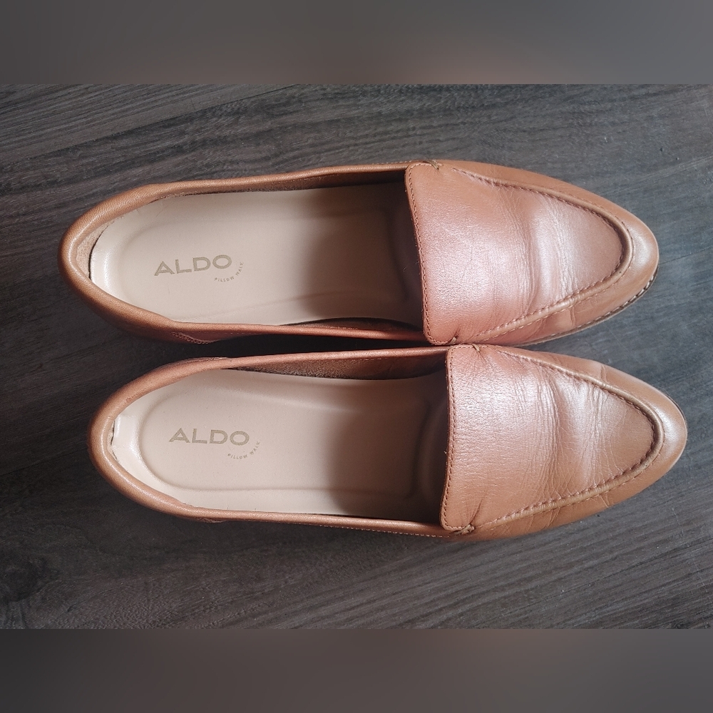 Aldo Women's Tan Loafers